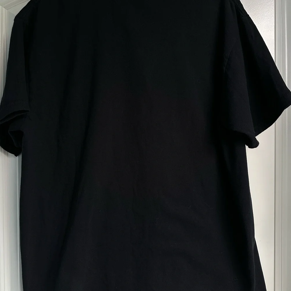 Men’s L Black Official Polaroid T-shirt With The Word “Polaroid” Written 5 Times - Picture 9 of 16